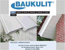 Tablet Screenshot of baukulit.de